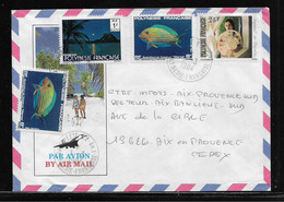 POLYNESIE  ( OCPOL - 553 )  1984  LETTRE - Covers & Documents