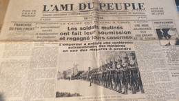 AMI PEUPLE 36 /JAPON SOLDATS MUTINES /PACTE FRANCO SOVIETIQUE /ARAGON EN LIBERTE - Informations Générales