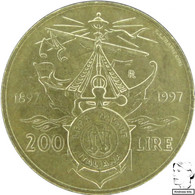 LaZooRo: Italy 200 Lire 1997 XF / UNC Naval League - Commemorative