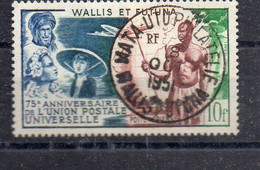 XP89 - WALLIS ET FUTUNA , Posta Aerea Yvert N. 11  Usato . Annullo Mata Utu - Gebraucht