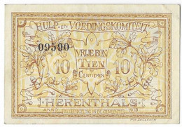 Noodgeld Herenthals 10 Centiemen 1915 - Sonstige & Ohne Zuordnung