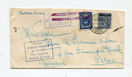 !!! COLOMBIE, LETTRE PAR AVION DE BOGOTA DE 1932 POUR PARIS, CACHET DE PROPAGANDE POUR LE SERVICE AEROPOSTAL - Colombia