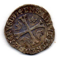 Dombes  -  Douzain 1599  -  TTB  Henri II De Montpensier - Dombes