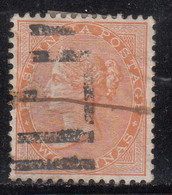 2as Orange SG62, Two Annas 1865, British East India Used - 1858-79 Crown Colony