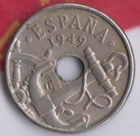 @Y@   SPANJE  50 Centimos  1949  (4745) - 10 Centesimi