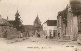 CRUSY Le CHATEL-la Grande Rue - Cruzy Le Chatel