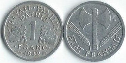 MM196 - FRANKRIJK - FRANCE - 1 FRANC 1942 - 1 Franc
