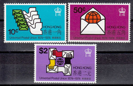 HONG KONG   SCOTT NO 299-301  MINT HINGED   YEAR  1974 - Unused Stamps