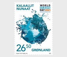 Greenland 2021 UN World Ocean Day Stamp 1v MNH - Ongebruikt