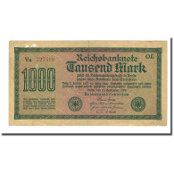 Billet, Allemagne, 1000 Mark, 1922-09-15, KM:76b, TB - 1.000 Mark