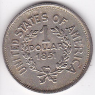 Etats Unis 1 Dollar 1851 Tête Indien , Faux , Copie - Altri & Non Classificati