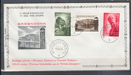 België FDC 943-945 Perfect - 1951-1960