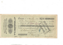 LETTRE DE CHANGE  MATERIAUX DE CONSTRUCTION . B. PAQUEREAU -LA ROCHE SUR YON -VENDEE -ANNEE 1924 - Bills Of Exchange