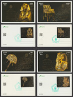 Egypt - 2022 - 4 Cards - TUTANKHAMUN Tomb Discovery Centennial - Nuevos