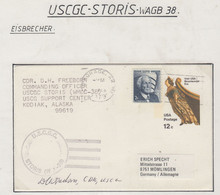 Arctic USA USCGC Storis  Cover Signature  Ca Anchorage  FEB 1979 (ZB173) - Expéditions Arctiques