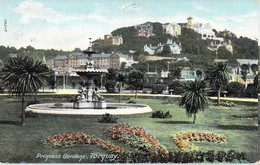 CPA Royaume Unis - Angleterre - Devon - Torquay - Princess Gardens - F. Frith & Co. - Oblitérée Plymouth 1905 - Torquay