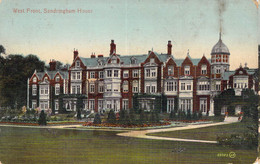 CPA Royaume Unis - Angleterre - Norfolk - West Front - Sandringham House - Valentine's Series - Oblitérée 1918 - Andere & Zonder Classificatie