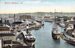 CPA Royaume Unis - Angleterre - Bristol - Bristol Harbour - M. J. R. - Colorisée - Illustration - Bateau - Voilier - Bristol