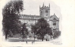 CPA Royaume Unis - Angleterre - Shropshire - Shrewsbury - The Free Library - Oblitérée 1904 - Animée - Carte Nuage - Shropshire