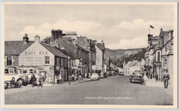 CPA Royaume Unis - Ecosse - Stirlingshire - Callander - Main Street - Cafe Rex - Animée - Voiture - Stirlingshire