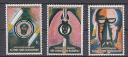 Burundi - 963/965 - Lutte Contre Le Tabagisme - 1990 - MNH - Nuevos