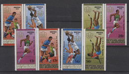 Burundi - 712/719 - Jeux Olympiques De Montréal - 1976 - MNH - Nuevos