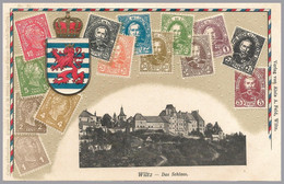 LUXEMBOURG - Zieher Stampcard - Wiltz View - Unused - Pristine Colors - 1891 Adolphe Voorzijde