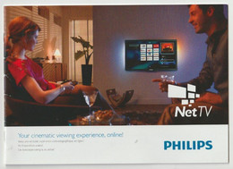 Brochure-leaflet Koninklijke Philips Electronics NV NET TV (NL) Televisie 2010 - Televisione