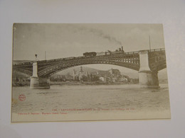 ARDECHE--156-LAVOULTE SUR RHONE ET LE VIADUC DU CHEMIN DE FER TRAIN - La Voulte-sur-Rhône