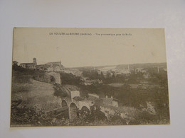 ARDECHE-LAVOULTE SUR RHONE-VUE PNORAMIQUE PRISE DE ROFFIS - La Voulte-sur-Rhône