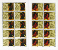 187398 MNH VATICANO 2005 MUSEO DEL VATICANO Y MUSEO DEL LOUVRE - Used Stamps