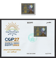 Egypt - 2022 - FDC - COP27 - Sharm El Sheikh - EGYPT 2022 - Covers & Documents