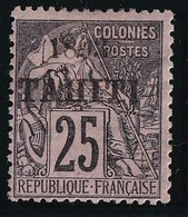 Tahiti N°27 - Neuf Sans Gomme - TB - Unused Stamps