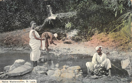 ¤¤   -  SAINTE-LUCIE   -   Native Washerwomen   -  Lavoir, Lavendières , Laveuses     -   ¤¤ - St. Lucia