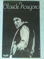 AFFICHE ANCIENNE ORIGINALE CLAUDE NOUGARO CHANTEUR SPECTACLE BARCLAY - Plakate & Poster