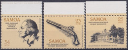 F-EX35601 SAMOA MNH 1982 200th ANIV OF GEORGE WASHINGTON GUN PISTOLS - George Washington