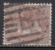 'B' Witin Rectangular Parallel Bars On One Anna 1865, British India Used, JC Type 34 - 1854 East India Company Administration