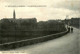 Bouguenais * Les Couets * Près Nantes * Route Et Vue Générale , Prise Du Pont - Bouguenais