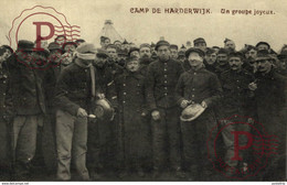 HARDERWIJK CAMP TE   OLD PLAIN BACK  KRIEGSGEFANGENEN Prisonnier 1914/15 WWI WWICOLLECTION - Harderwijk