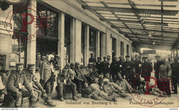 BAHNHOF VON NEUBURG I L FRANZÖSISCHE GEFANGENE KRIEGSGEFANGENEN 1914/15 WWI WWICOLLECTION - Lothringen