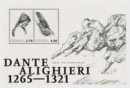 Liechtenstein 2021 The 700th Anniversary Of The Death Of Dante Alighieri Stamp MS/Block MNH - Unused Stamps