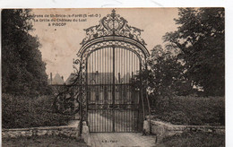 SAINT BRICE SOUS FORET LA GRILLE DU CHATEAU DU LUAT A PISCOP 1927 TBE - Saint-Brice-sous-Forêt