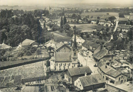 Postcard Switzerland Echichens Aerial Cityscape - Échichens