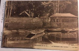 Cpa, écrite En  1938, 94 Mandres Le Robinson Des Vallées Le Parc, éd L'Hoste - Mandres Les Roses