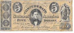 CONFEDERATE STATES OF AMERICA - 2/9/1861 - BE - Confederate Currency (1861-1864)