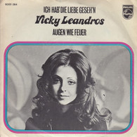 * 7" *  VICKY LEANDROS - ICH HAB'  DIE LIEBE GESEHEN (Holland 1972) - Otros - Canción Alemana