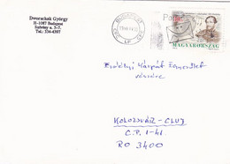 KOSSUTH LAJOS, STAMP ON COVER, 1998, HUNGARY - Brieven En Documenten