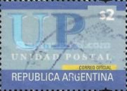 ARGENTINA - AÑO 2002 - Serie De Uso Corriente. Unidad Postal. 2p - Oblitérés