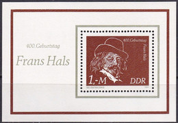 DDR 1980 Mi-Nr. Block 61 ** MNH - 1971-1980