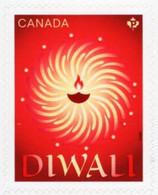 Canada - 2022 - Holidays - Diwali - Mint Self-adhesive Stamp - Unused Stamps